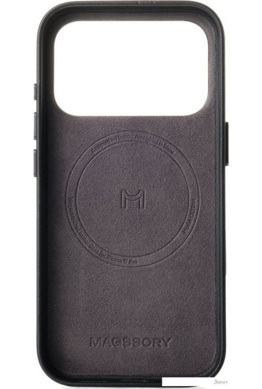 Чехол для телефона Magssory Eco-Leather Case для iPhone 17 Pro Midnight CLT044m