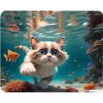 Коврик для мыши CACTUS Fish Cat CS-MPC-D15M