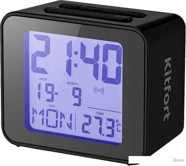 Настольные часы Kitfort KT-3303-1 (черный)
