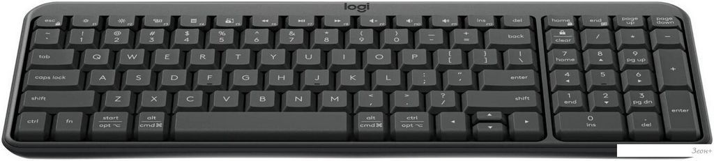 Клавиатура Logitech K250 Compact Bluetooth Wireless Keyboard 920-013452 (графит)