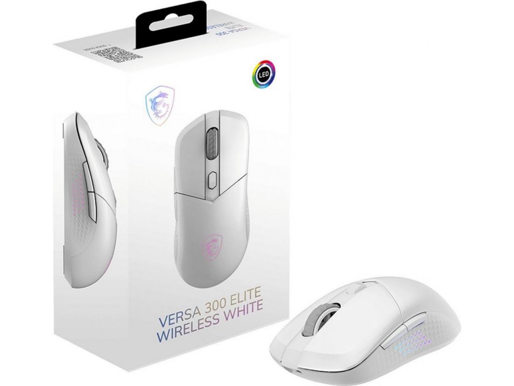 Игровая мышь MSI Versa 300 Elite Wireless (белый)