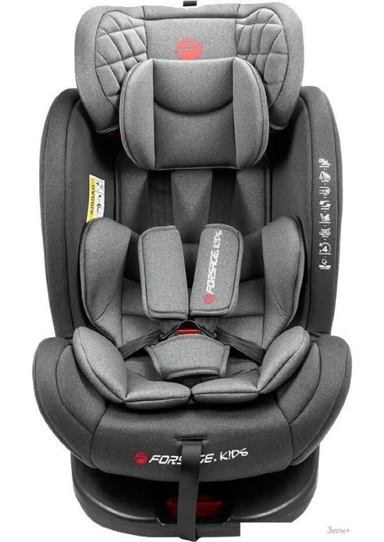 Детское автокресло Forsage Kids BS12 (grey)