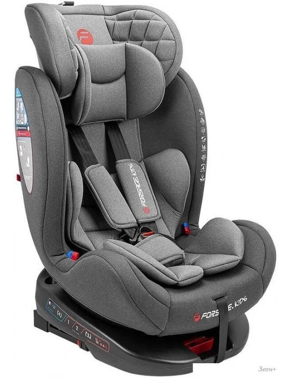Детское автокресло Forsage Kids BS12 (grey)