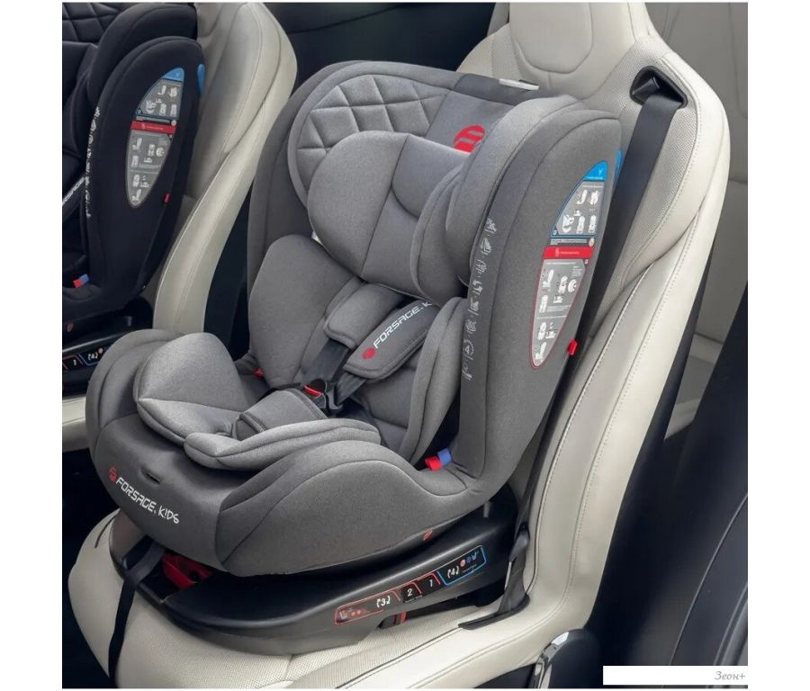 Детское автокресло Forsage Kids BS12 (grey)