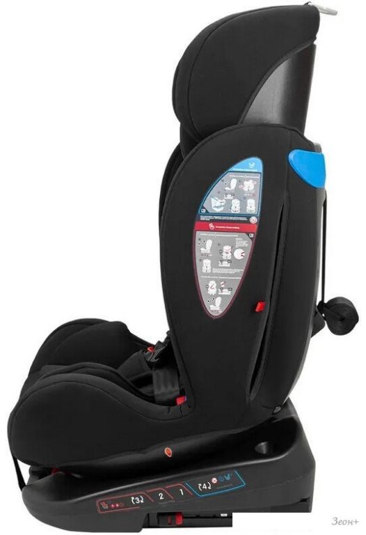 Детское автокресло Forsage Kids BS12 (black)