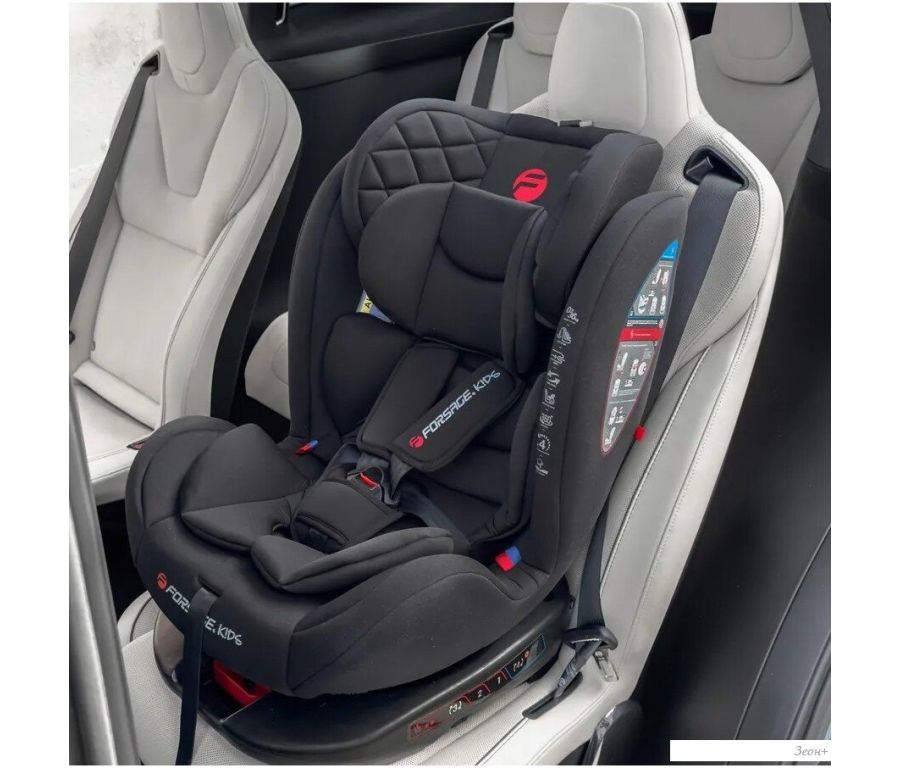 Детское автокресло Forsage Kids BS12 (black)