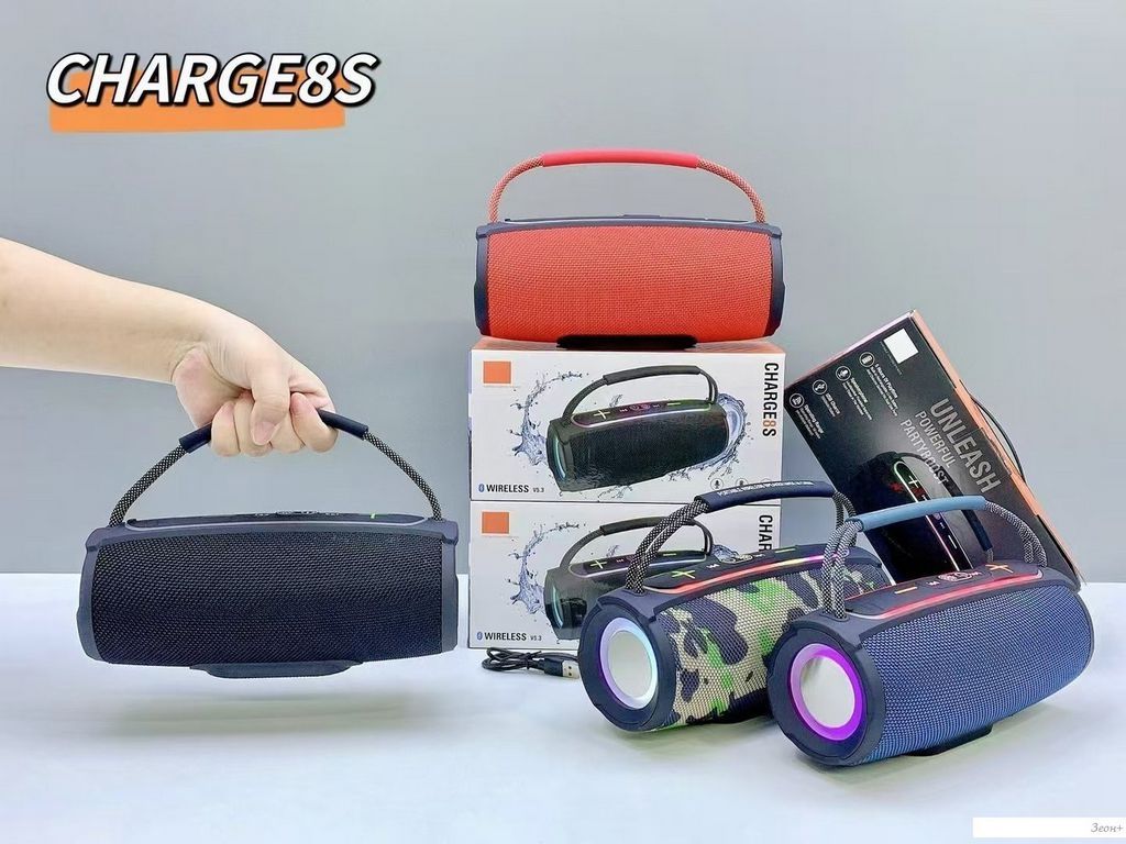 Беспроводная колонка Bseng CHARGE8S (черный)