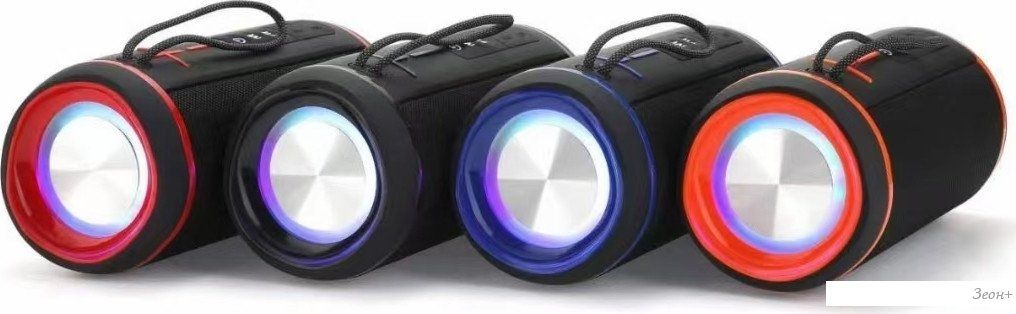 Беспроводная колонка Bseng H45 (черный/оранжевый)