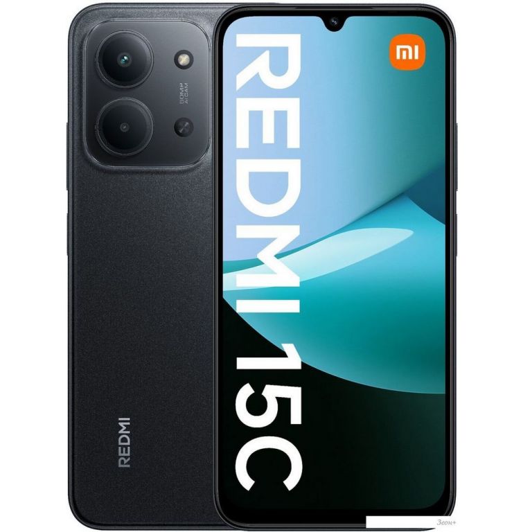 Телефон Xiaomi Redmi 15C 4G 4GB/128GB международная версия (черный)