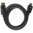Кабель GoPower 00-00027493 HDMI - DisplayPort (1.8 м, черный)
