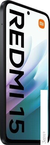 Телефон Xiaomi Redmi 15 4G 6GB/128GB международная версия (черный)
