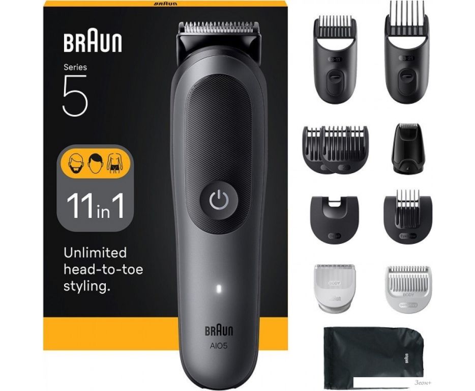 Универсальный триммер Braun AIO5560