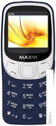 Телефон Maxvi K200 (синий)