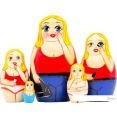 Развивающая игра Брестская Матрешка Студия Макияжа (набор 5 шт)