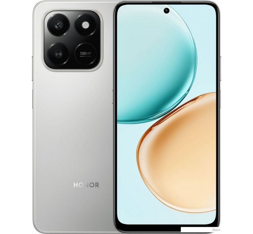 Телефон HONOR X7d LGN-LX1 8GB/128GB международная версия (метеорное серебро)