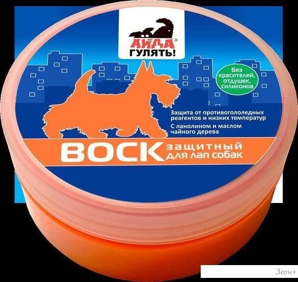 Воск Айда Гулять! Для лап собак (100 г)