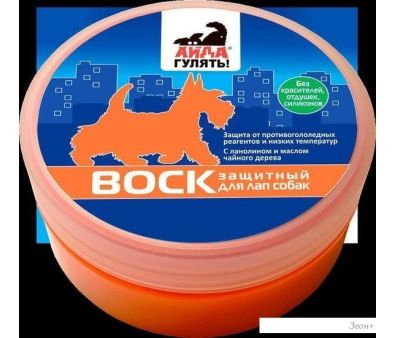 Воск Айда Гулять! Для лап собак (100 г)