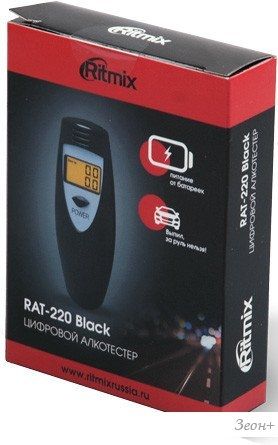 Алкотестер Ritmix RAT-220