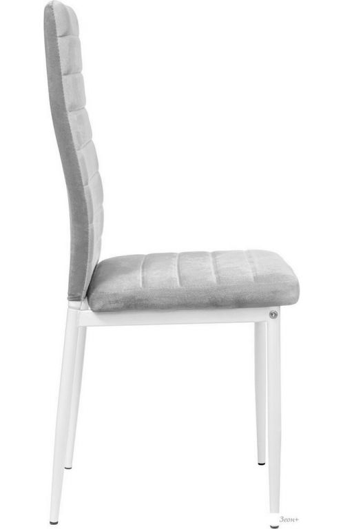Стул Mio Tesoro Джия DC-060KD (светло-серый/белый)