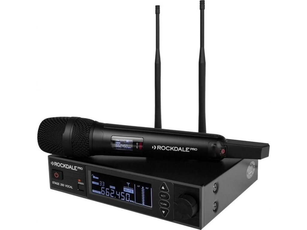 Радиосистема Rockdale Pro Stage 200 BK Vocal