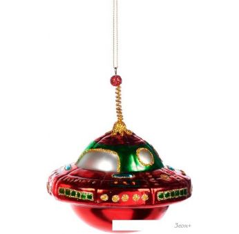 Елочная игрушка Goodwill Xmas 2023 НЛО TR 21114-2