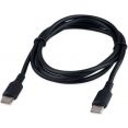 Кабель Cablexpert USB Type-C - USB Type-C CC-USB2-CMCM-100-1M (1 м, черный)