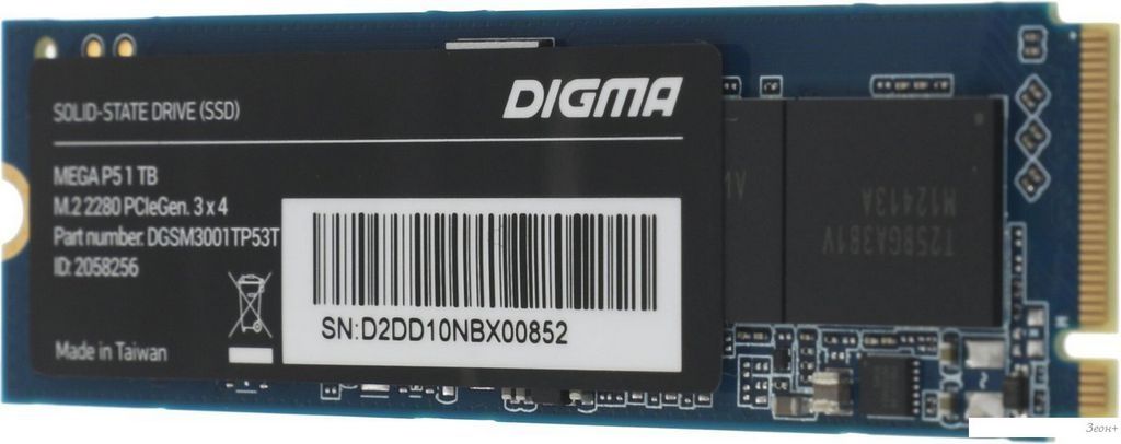 SSD Digma Mega P5 512GB DGSM3001TP53T