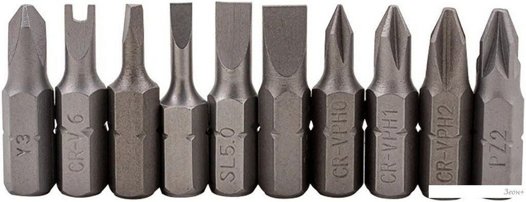 Набор отвертка с битами FORSAGE F-32810 (11 предметов)