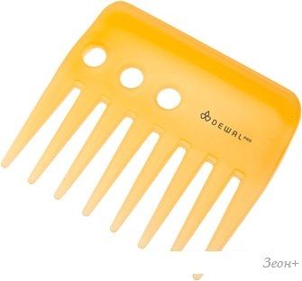 Расческа гребень Dewal Prosun CO-6800-SO (желтый)