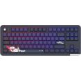Клавиатура Red Square Alumix TKL Classic Kitsune (черный, g3ms Aquamarine)