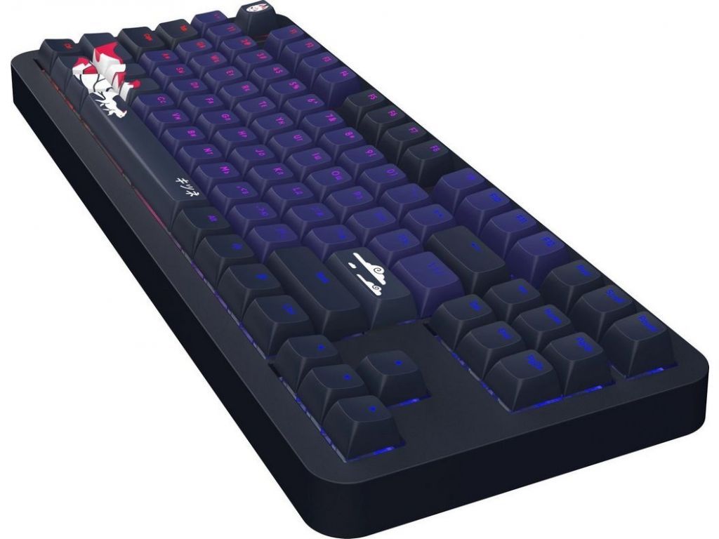 Клавиатура Red Square Alumix TKL Classic Kitsune (черный, g3ms Aquamarine)