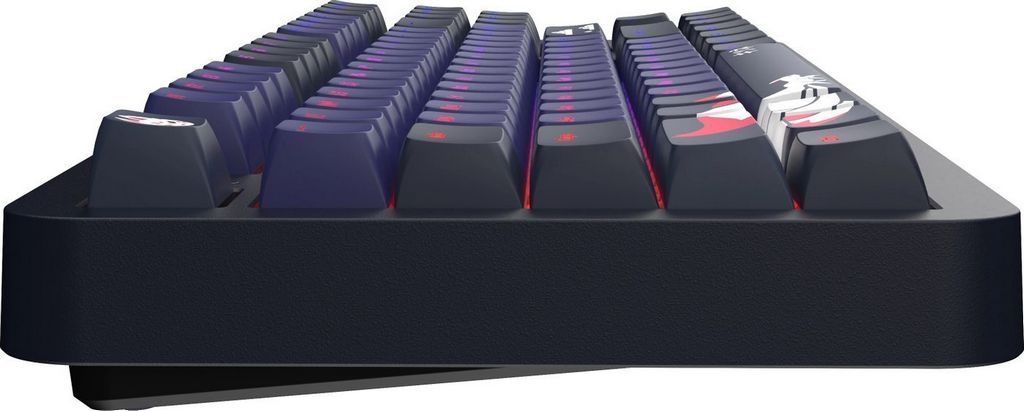 Клавиатура Red Square Alumix TKL Classic Kitsune (черный, g3ms Aquamarine)