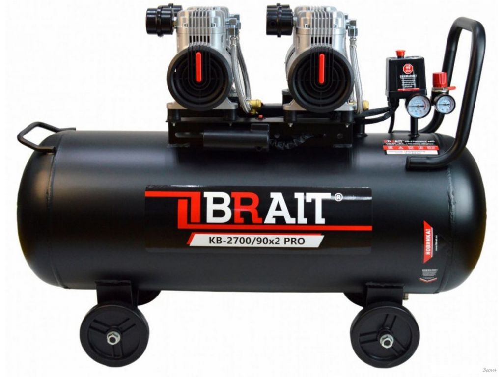 Компрессор Brait KB-2700/90X2 PRO
