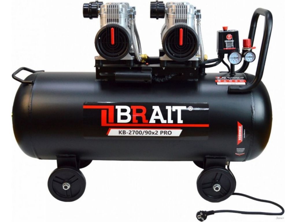 Компрессор Brait KB-2700/90X2 PRO