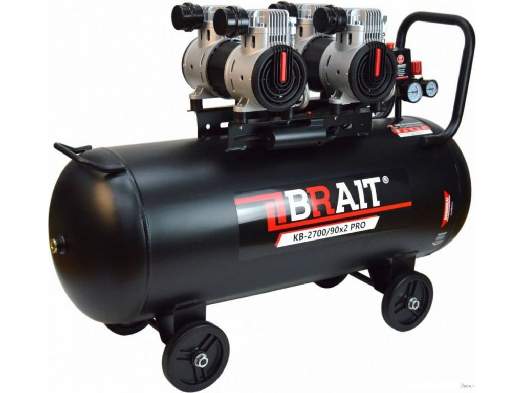 Компрессор Brait KB-2700/90X2 PRO