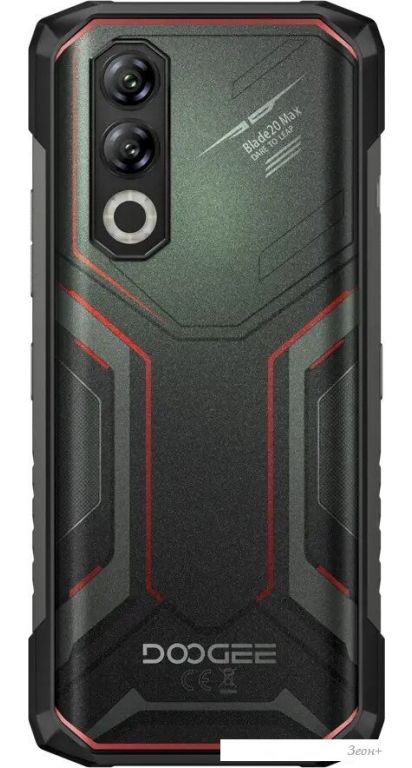 Телефон Doogee Blade 20 Max 12GB/1TB (черный/красный)