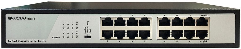 Настраиваемый коммутатор Origo OS2216/A1A