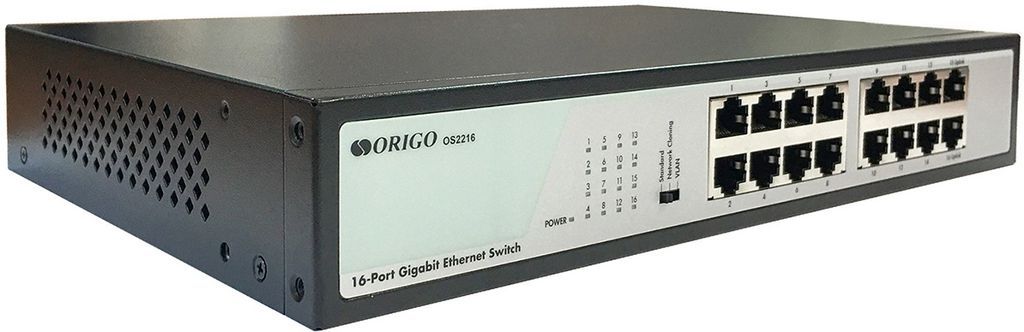 Настраиваемый коммутатор Origo OS2216/A1A