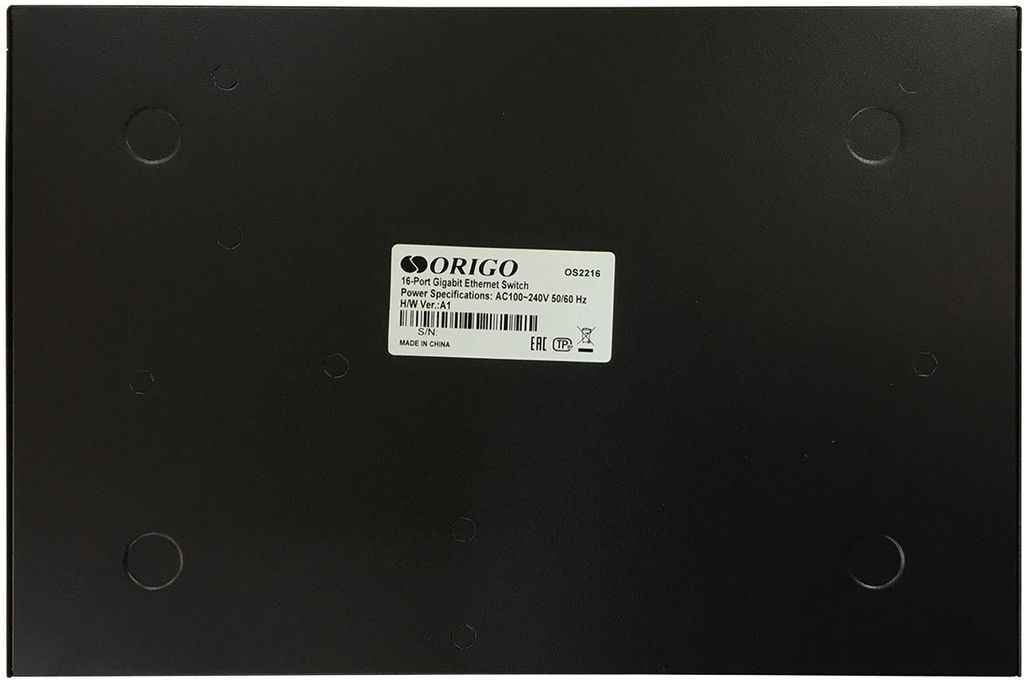 Настраиваемый коммутатор Origo OS2216/A1A