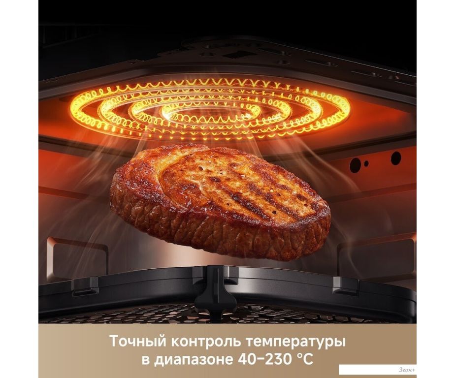 Аэрогриль (аэрофритюрница) Trouver Air Fryer Metalish AF10 Pro (черный)