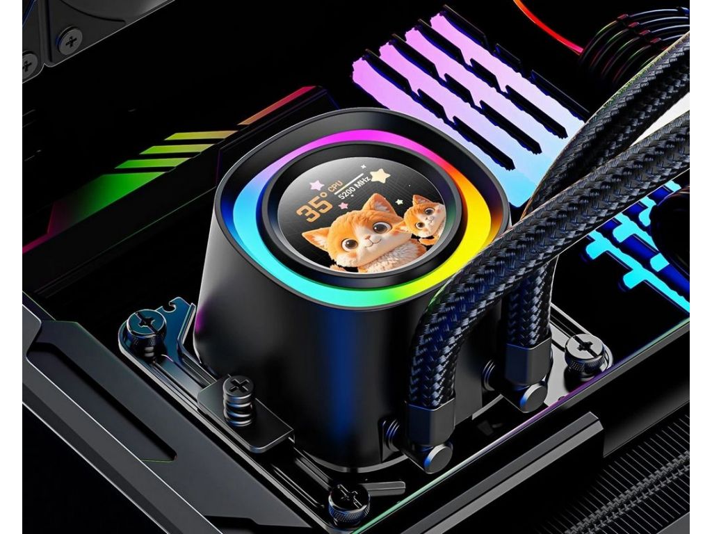 Система жидкостного охлаждения для процессора ID-Cooling FX360 LCD