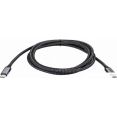 Кабель VCOM CU420M-1.8M USB 3.2 Gen2 Type-C - USB 3.2 Gen2 Type-C (1.8 м, черный)