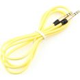 Кабель Cablexpert CCAB-01-35MM-1MY 3.5 мм - 3.5 мм (1 м, желтый)