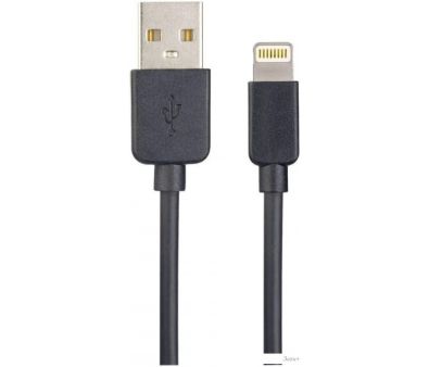 Кабель Perfeo I4603 USB Type-A - Lightning (1 м, черный)