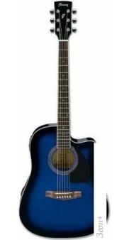 Электроакустическая гитара Ibanez PF15ECE-TBS