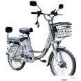 Электровелосипед AVM.Plus E-ALFA 20 (серебристый)