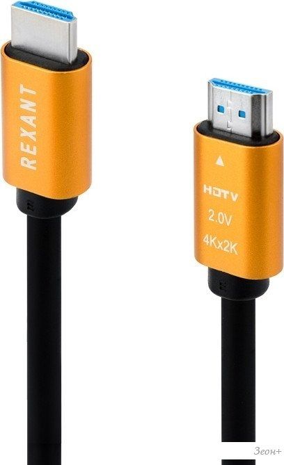Кабель Rexant HDMI - HDMI 17-6102 (1 м, черный)