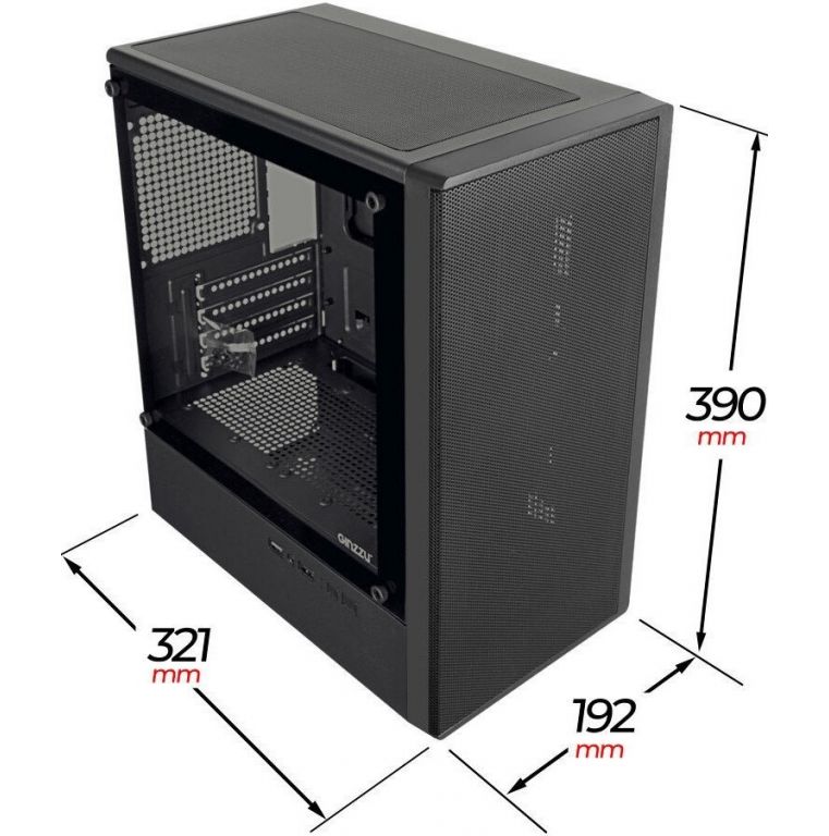 Корпус Ginzzu CL401