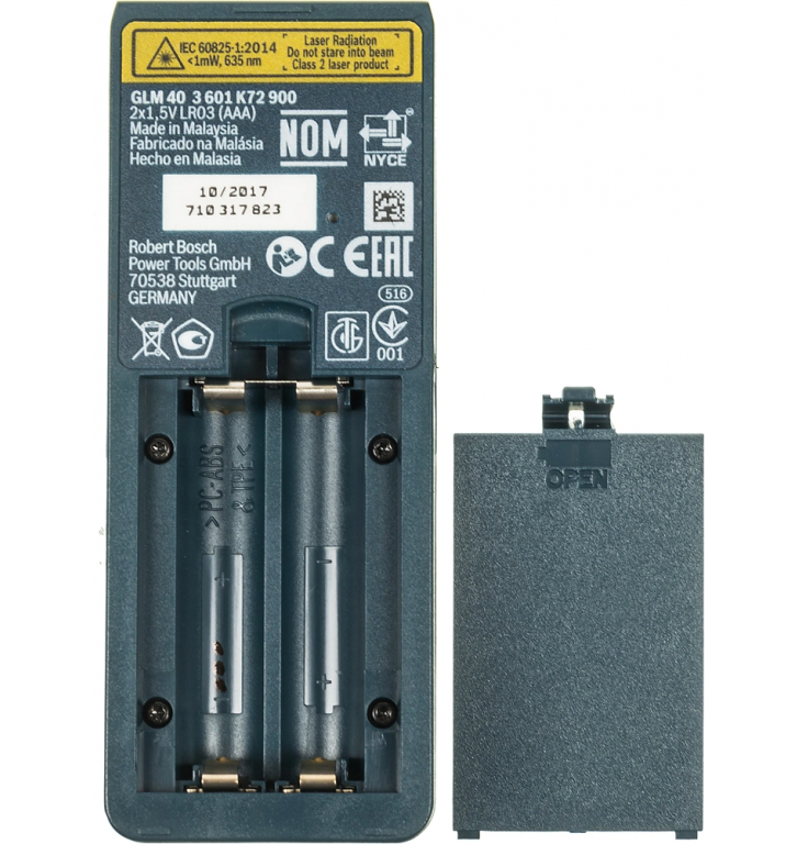 Лазерный дальномер Bosch GLM 40 (0601072900)