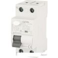 Устройство защитного отключения GEYA GYL9-2P-25A-30mA 2P 25A 6 kA 30mA A 2M GYL92P25A30